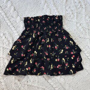 Floral Layered Skirt (S)